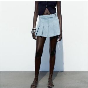 ZARA PLEATED SKORT